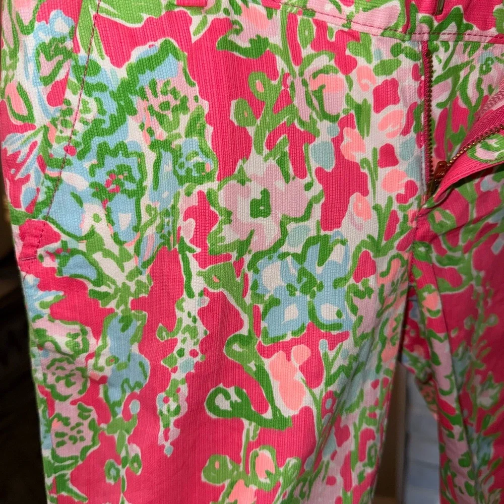 NWT Lilly Pulitzer The Chipper Bermuda Shorts Flamingo Pink size 00 BRAND NEW